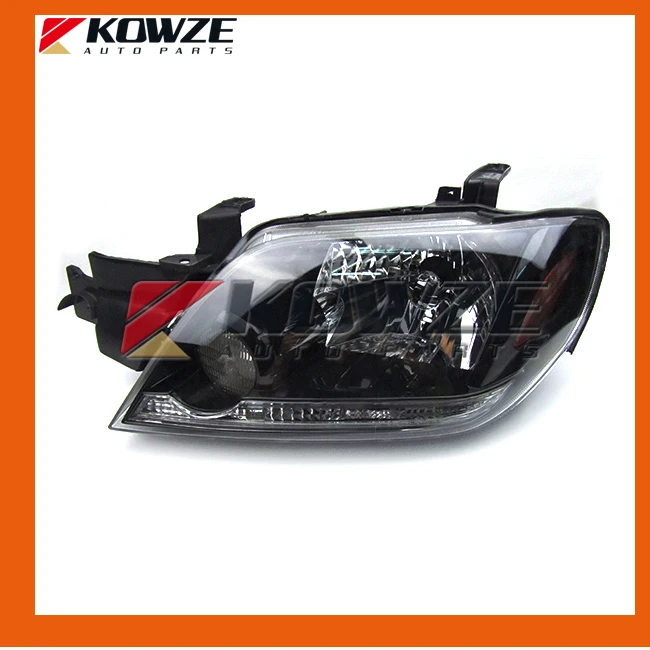 2PCS Head Lamp Light Headlamp For Mitsubishi