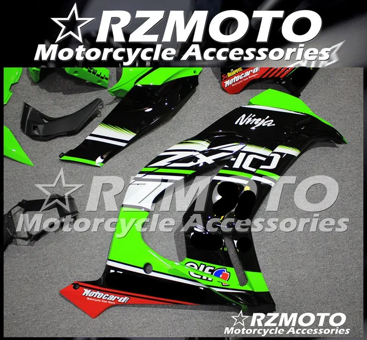 ABS мотоцикл обтекатель комплект для KAWASAKI ZX-10R- год кузов литьевая форма Магазин № 2288