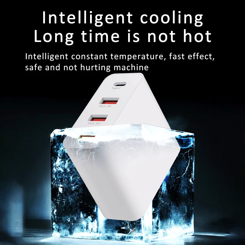 Зарядное устройство для путешествий Автомобильный usb телефон быстрая зарядка 4 0