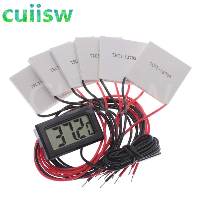 TEC1 12706 Термоэлектрический охладитель Пельтье 12705 12710 12703 40*40 мм 12V Elemente модуль|tec1