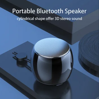 

2020 Wireless Bluetooth Speaker Portable Outdoor Mini Column TWS Hands Free Call Strong Bass Subwoofer Music Player BoomBox