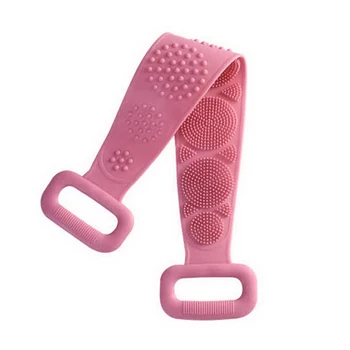 

Massage brush silicone body brush set with double-sided shower peeling massage towel for skin peeling deep cleansing