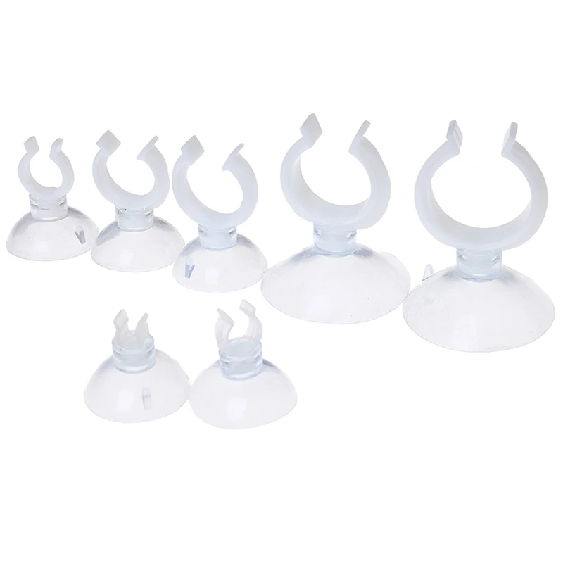 

10Pcs Aquarium Fish Tank Suction Cup Sucker Holders For Air Line Tube Hose Pump