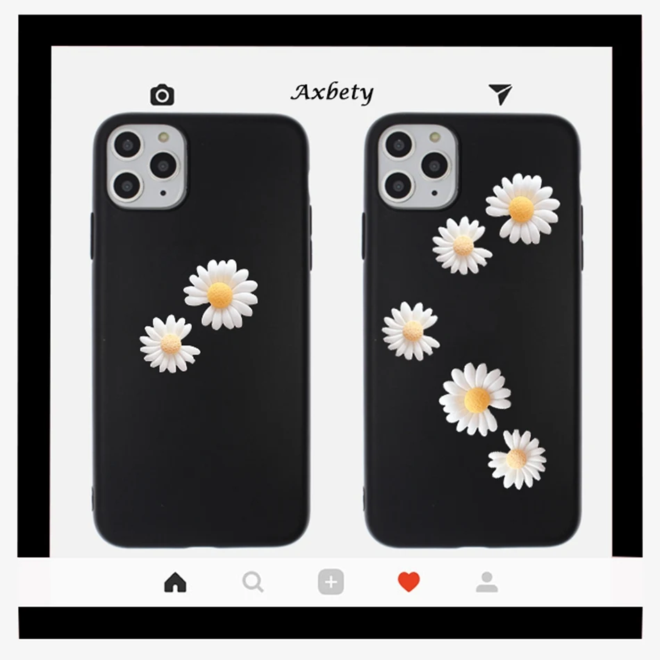 Для Redmi Note 8 Pro 7 6 5 чехол Модный Цветок Маргаритка Сделай Сам для K20 8A 7A ins Цветочные