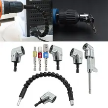 105 Degree Angle Extension Right Driver 1/4 Inch Right Angle Extension Shank Quick Change Electric Screwdriver Tool