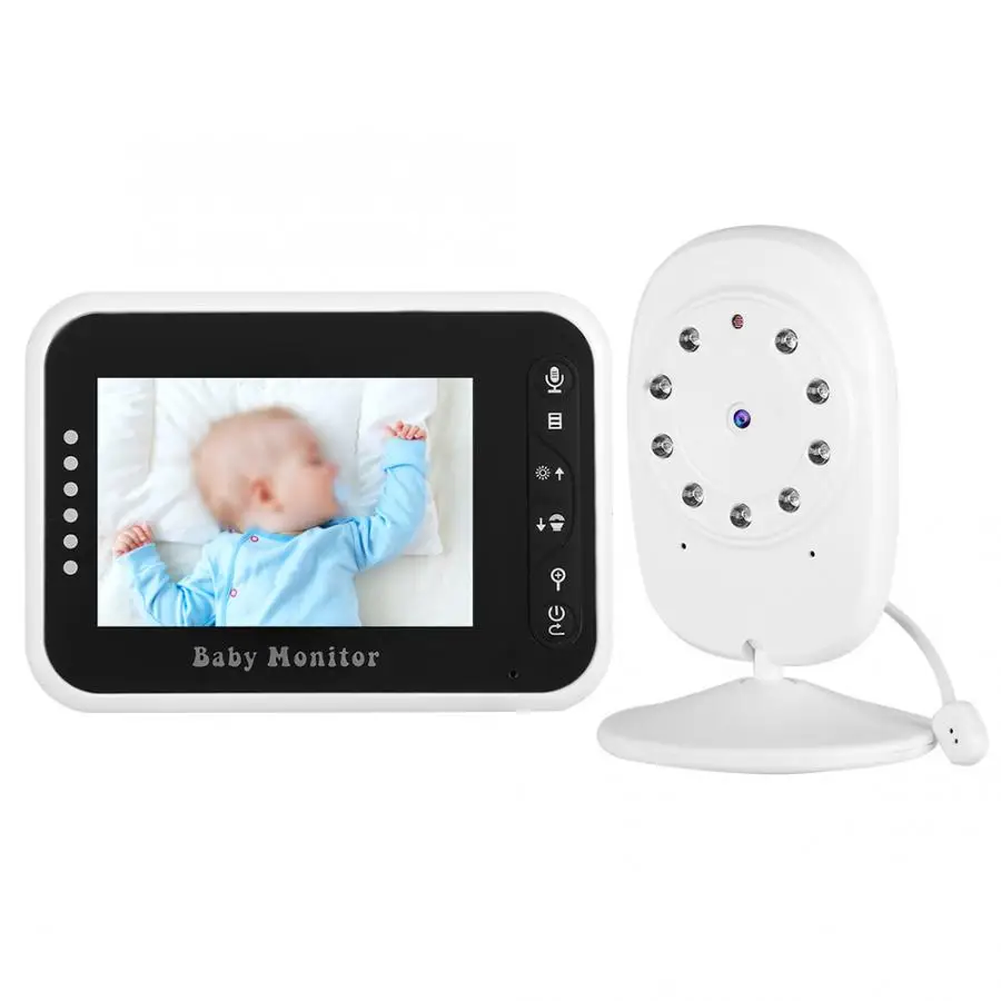 3.5in Display Infrared Night Vision Wireless Digital Video Camera Baby Monitor 100-240V