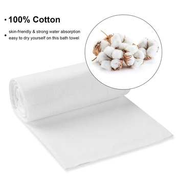 

Large Bath Towel Set Disposable Cotton Towels for Camping Sports Hiking Travel