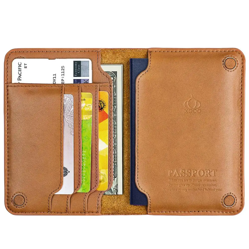 3X PORTA PASSAPORTO In Pelle PU Travel Essential Porta Passaporti Per