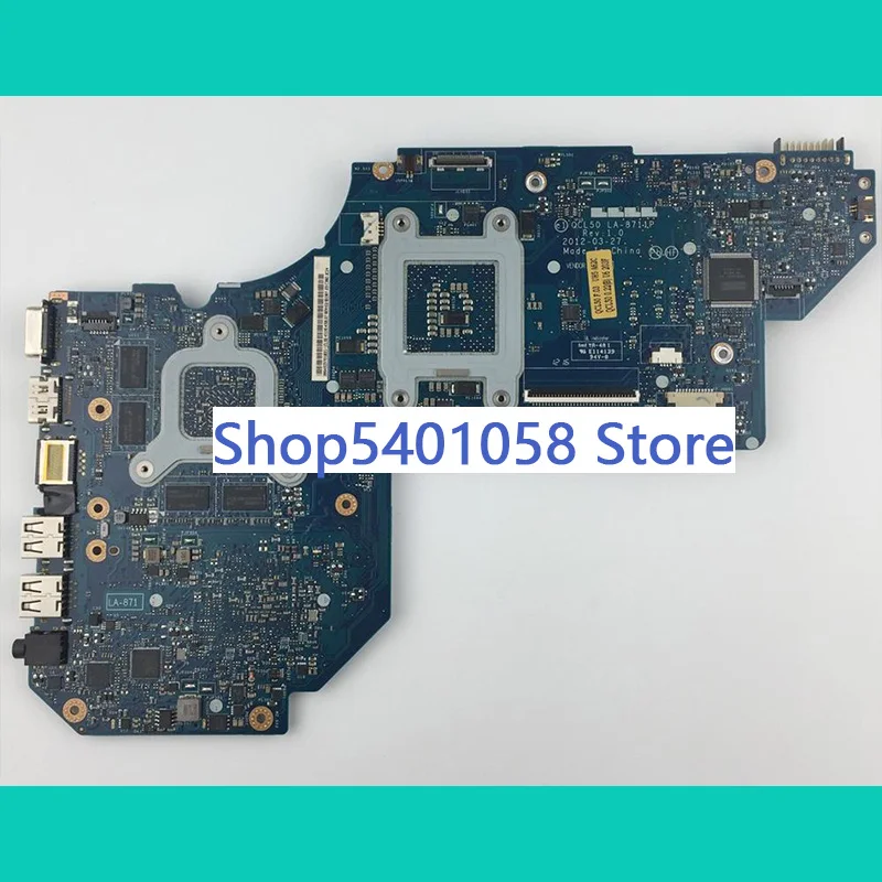 

Genuine 86929-001 QCL50 LA-8711P w 7670M/1G HM77 Laptop Motherboard Mainboard for HP M6 M6-1000 Series M6T-1000 NoteBook PC