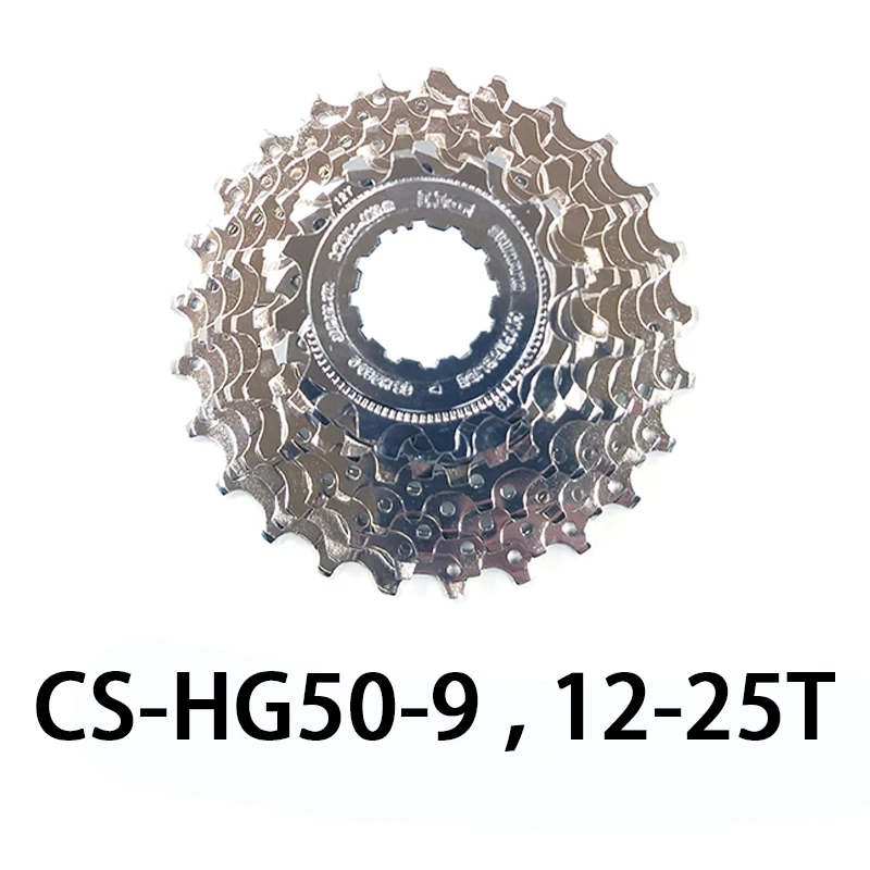 SORA CS HG50 9 speed 11-25t 12-25t 12-27t дорожный велосипед mtb горный велосипед свободного хода 9s велосипедные кассеты 5800 запчасти для велосипеда - Цвет: 12-25T HG50