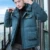 Men's Coat Autumn and Winter New Men's Hooded Cotton-Padded Coat Korean Style Fashion Jacket Padded down Jacket Men's 9