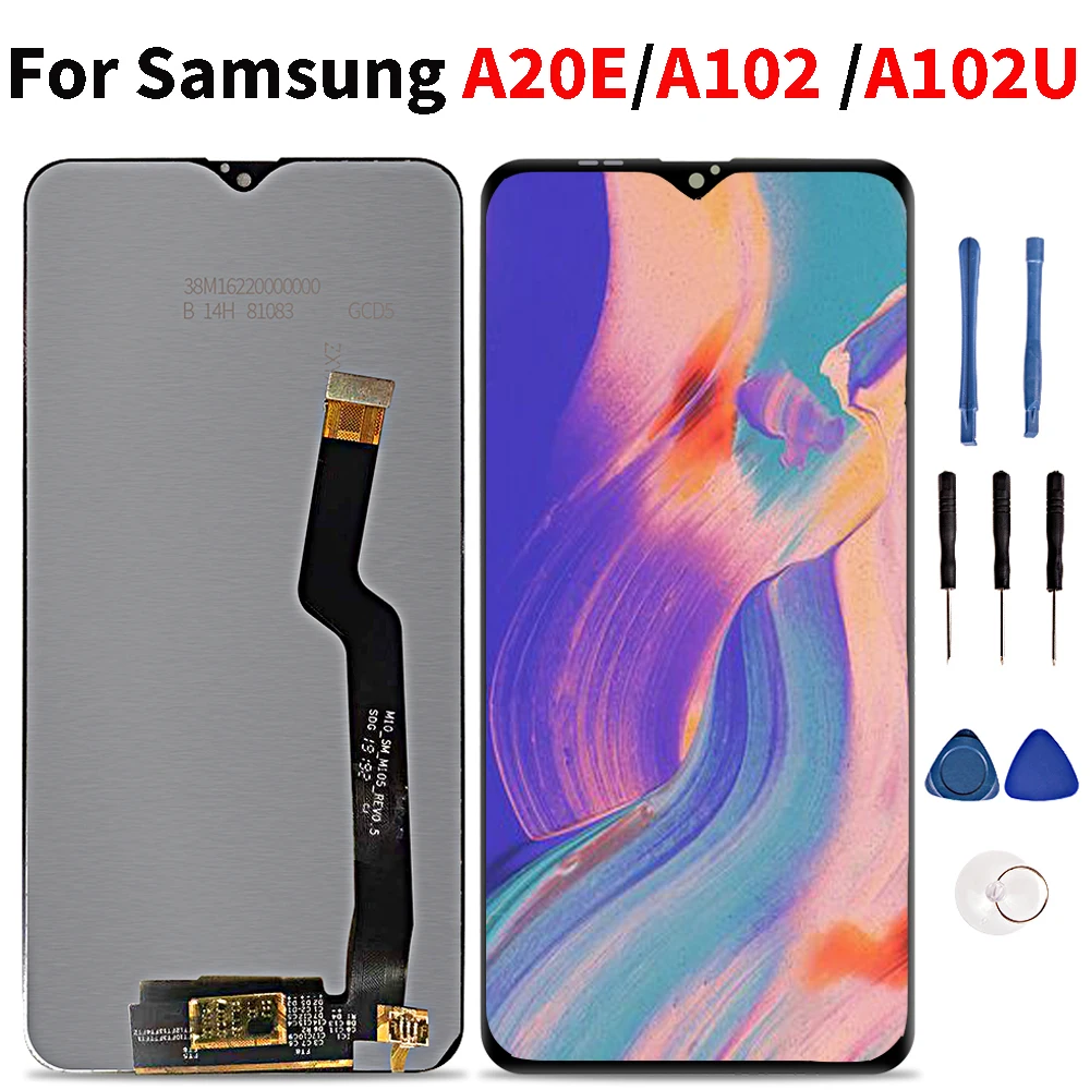 

6.2''Lcd Display For Samsung Galaxy A10E A102 A102F A102DS A102U Display Touch Screen Digitizer Assembly Part
