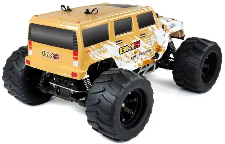 2スト 30cc ガソリンエンジン 1/5モンスタートラック ラジコン