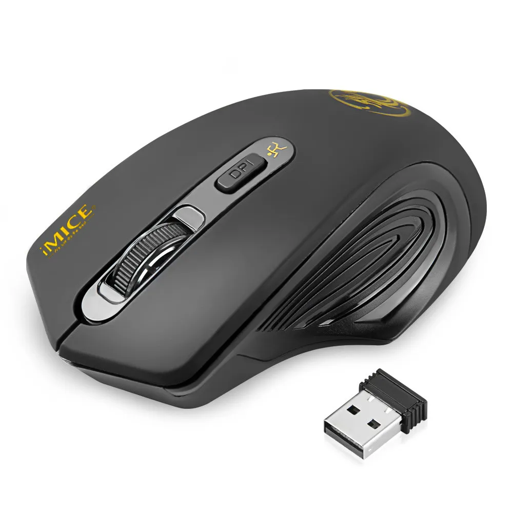 

imice USB Wireless mouse 2000DPI Adjustable USB 3.0 Receiver Optical Computer Mouse 2.4GHz Ergonomic Mice For Laptop PC Mouse