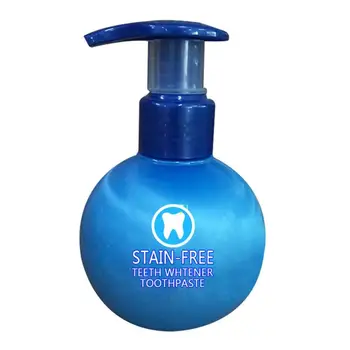 

Whitening Toothpaste Baking Soda Toothpaste With Press Type Blueberry Scent Toothpaste 220 Ml