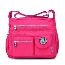 Легкая женская сумка через плечо chu xing bao универсальная Водонепроницаемая нейлоновая сумка большой емкости сумка на плечо модная сумка для подгузников