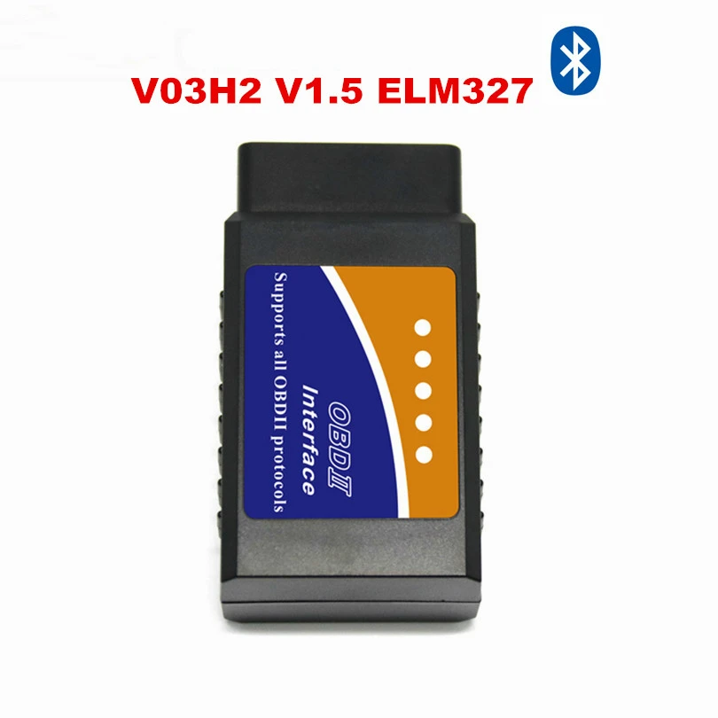 

Elm327 Bluetooth Fault Diagnosis Scanner Tool Vehicle OBDII Bluetooth Diagnostic Interface V1.5 Code Readers for Android Windows
