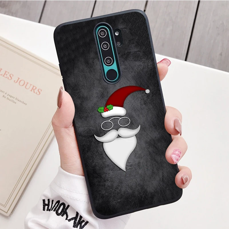 Chúc Giáng Sinh Silicone Ốp Lưng Điện Thoại Redmi Note 8 7 Pro S 8T Cho Redmi 9 7A Bao vỏ 