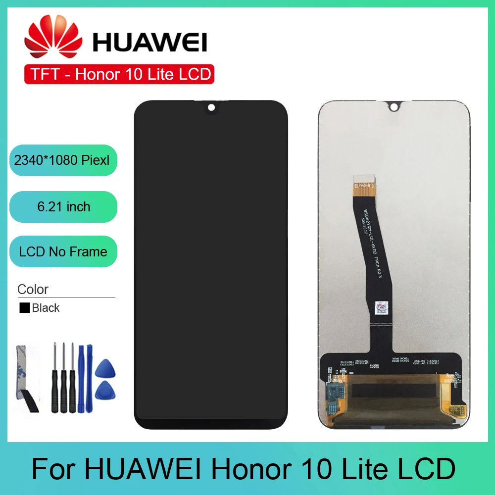 

6.21"For Huawei Honor 10 Lite LCD Display+Touch Screen Digitizer Assembly HRY-LX1 HRY-LX2 HRY-L21 HRY-AL00