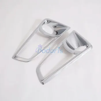 

Front Fog Lamp Cover Light Overlay Foglight Frame Panel Chrome Car Styling For Toyota Hiace 2019 Accessories