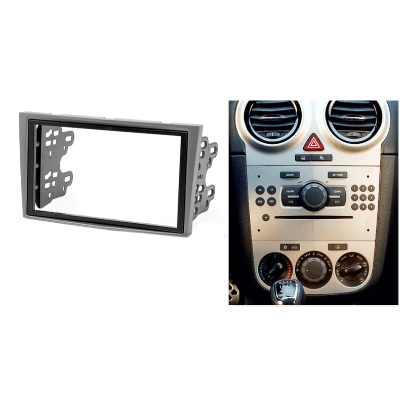 2 Din Car Radio Fascia for Opel Vectra Astra Zafira Install Mount Kit DVD Player Panel Plate o Cover | Автомобили и мотоциклы