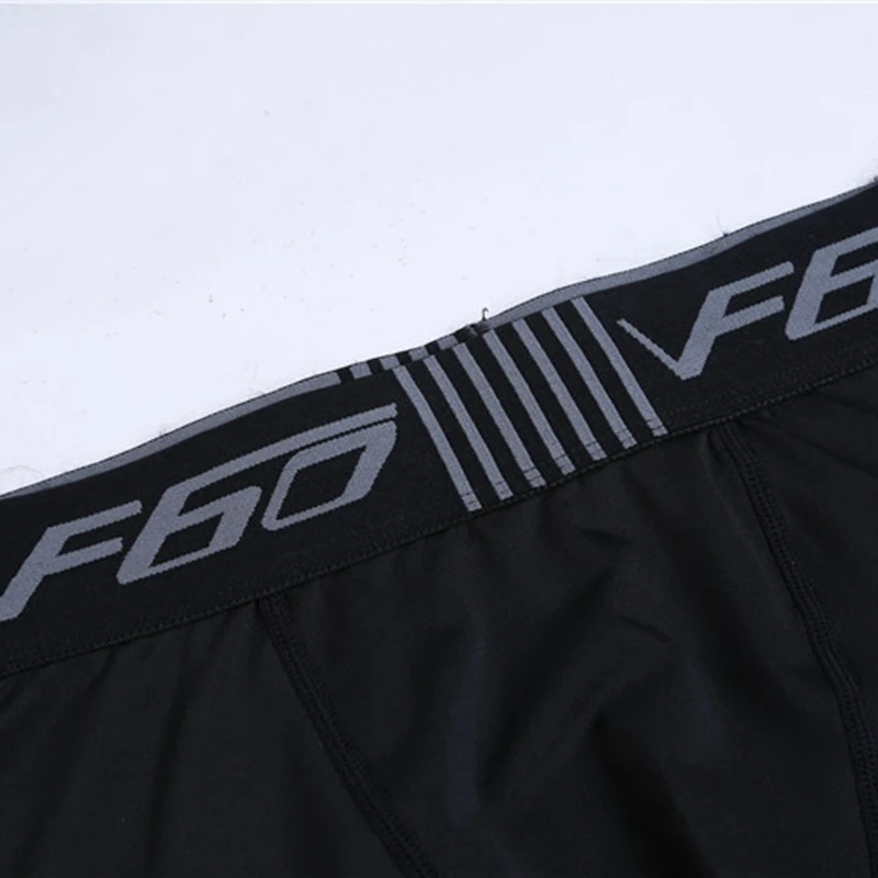 Мужские спортивные леггинсы быстросохнущие дышащие компрессионные брюки для