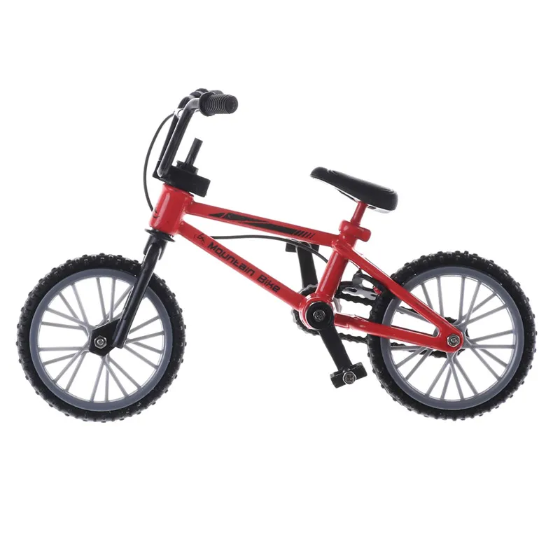 Милые мини-Пальчиковые игрушечные велосипеды BMX горный велосипед креативный игровой костюм Детский Взрослый 3 цвета BMX Фикси велосипед Скутер для пальца игрушка - Цвет: as pics
