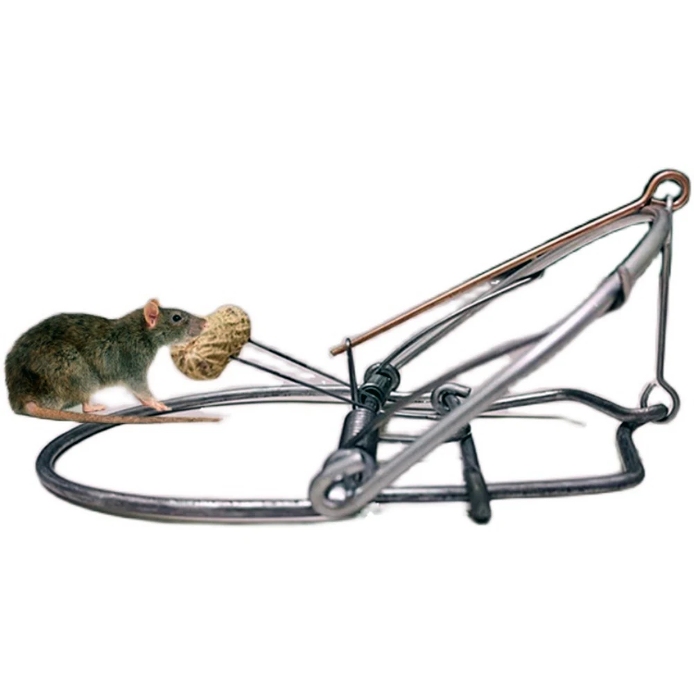 Mole Rat Trap Rodent Bait Steel Catcher Killer Iron Tool Korea Quality Strong 