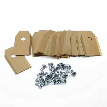 

40pcs Stainless Steel Blades Screws Kit Power Equipment Tools For Husqvarna Automower Gardena Lawn Mower Accessories