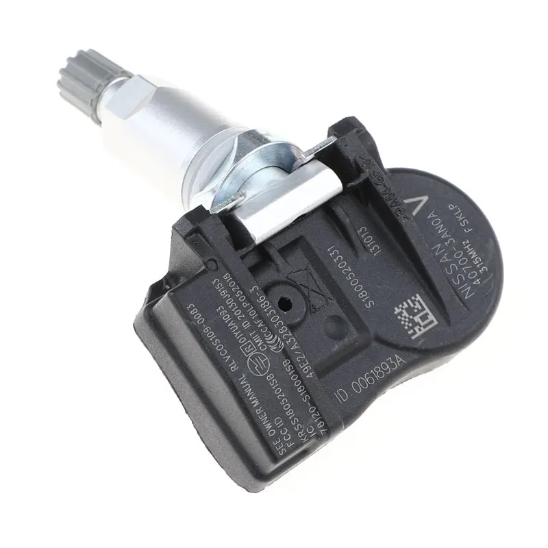 4 шт. TPMS шин давление воздуха мониторинга датчики для Nissan Infinit 40700-3AN0A 407003AN0A
