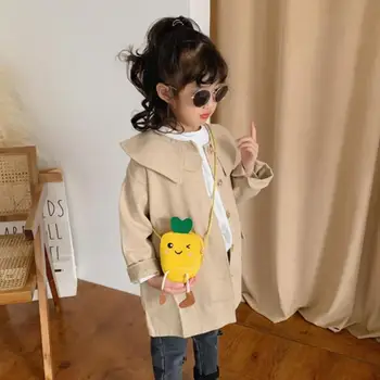 

New Fashion Handbags Classic Delicate Cute Cartoon Radish Leather Crossbody Handbag Kids Girls Shoulder Messenger Bag