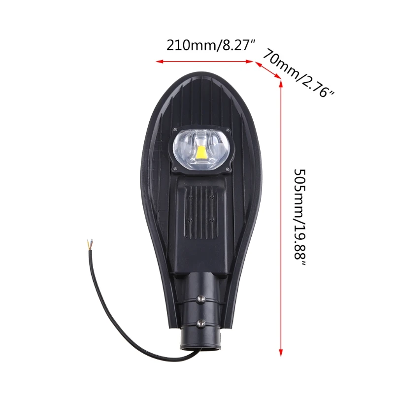 220V 30W LED Street Light 130-140 Lumens Flood Lamp IP65 Waterproof for Outdoor Garden Park Industry