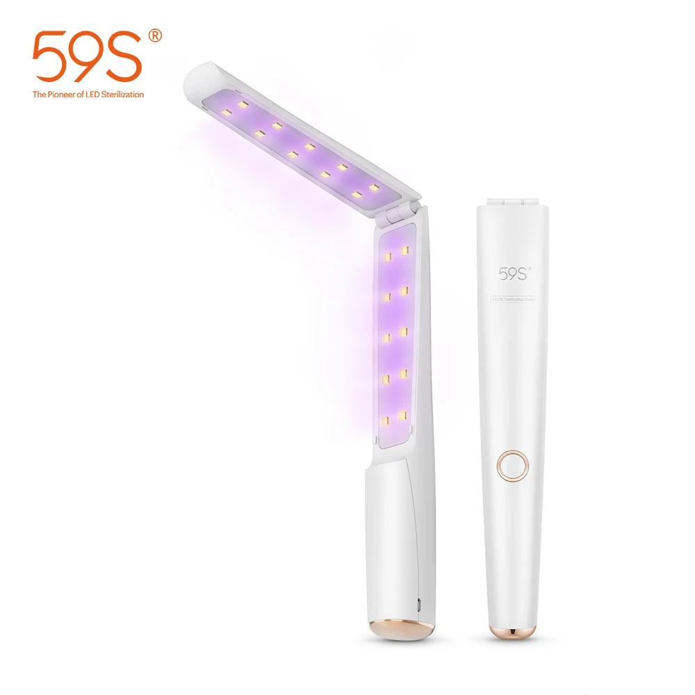 

59S X5 UV Sterilizer Wand For Sterilizing UV Light Kill Germs Disinfection for Face Masks Pillow Bath Towl Mouth Cup Toothbrush