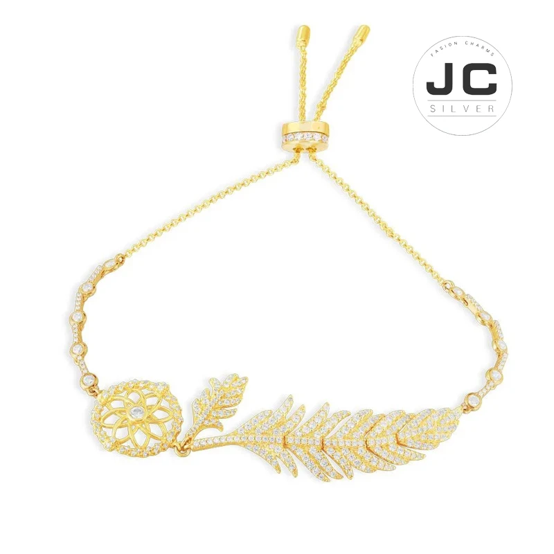 Новинка, модные подвески, серебро 925,, ювелирное изделие, желтое серебро, Ловец снов, регулируемый браслет для женщин с монологотипом, подарок