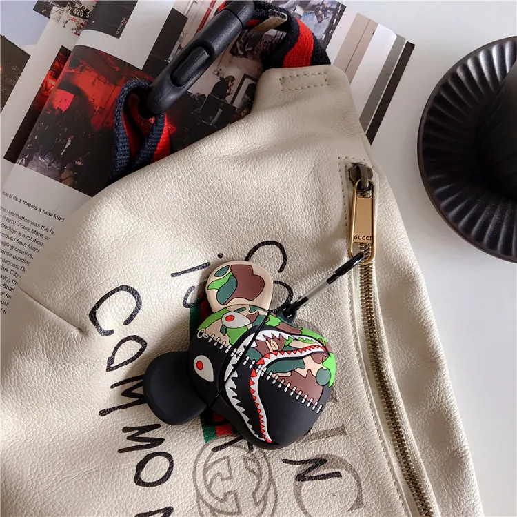 bape airpod case shark