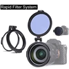 UURig RFS ND Filter Quick Release DSLR Camera Accessory Quick Switch Bracket for 58mm 67mm 72mm 77mm 82mm DSLR Lens Adapter Flip ► Photo 2/6
