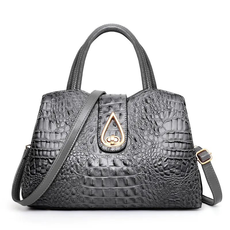 

JI HAO Original Design PU Leather Female Shoulder Bag Fashion Solid Bags Ladies Versatile Handbag Women High Quality Tote Bags