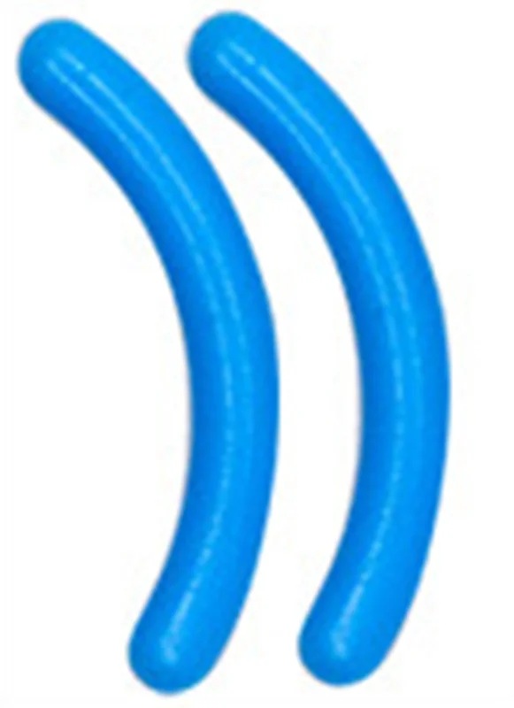 Blue Горячие 15 шт./компл. щипцы для завивки ресниц Замена колодки универсальная Тип щипцы для высокие эластичные резиновая прокладка Красота инструмент для замены - Color: Blue