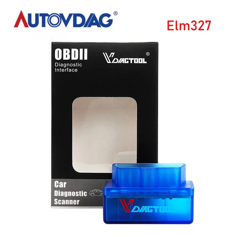 Автомобильный Стайлинг Vdiagtool ELM 327 HHOBD OBD2 V1.5 автомобильный диагностический сканер ELM327 Bluetooth интерфейс Поддержка всех OBDII OBD протоколов