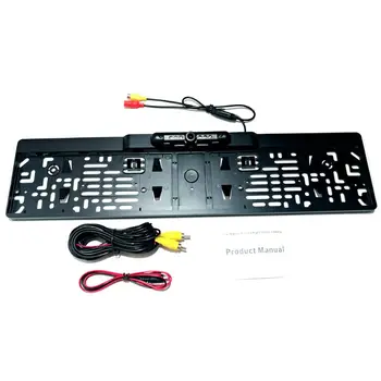 

Wireless Night Vision Rear View Camera EU License Plate Frame Car Reverse Camera G6KC