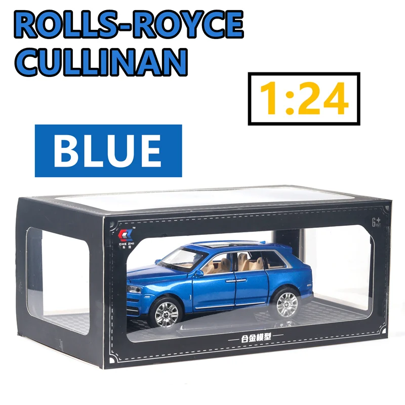 1:24 Cullinan Роскошная Офф-модель дорожного транспортного средства моделирование модель автомобиля коллекция подарок Выдвижной Автомобиль - Цвет: Красный