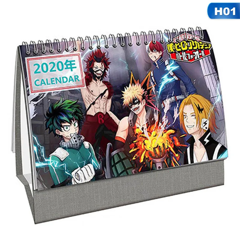 Аниме Убийца демона календарь Kimetsu No Yaiba лезвие демона истребитель Сделай Сам Мультяшные персонажи календари