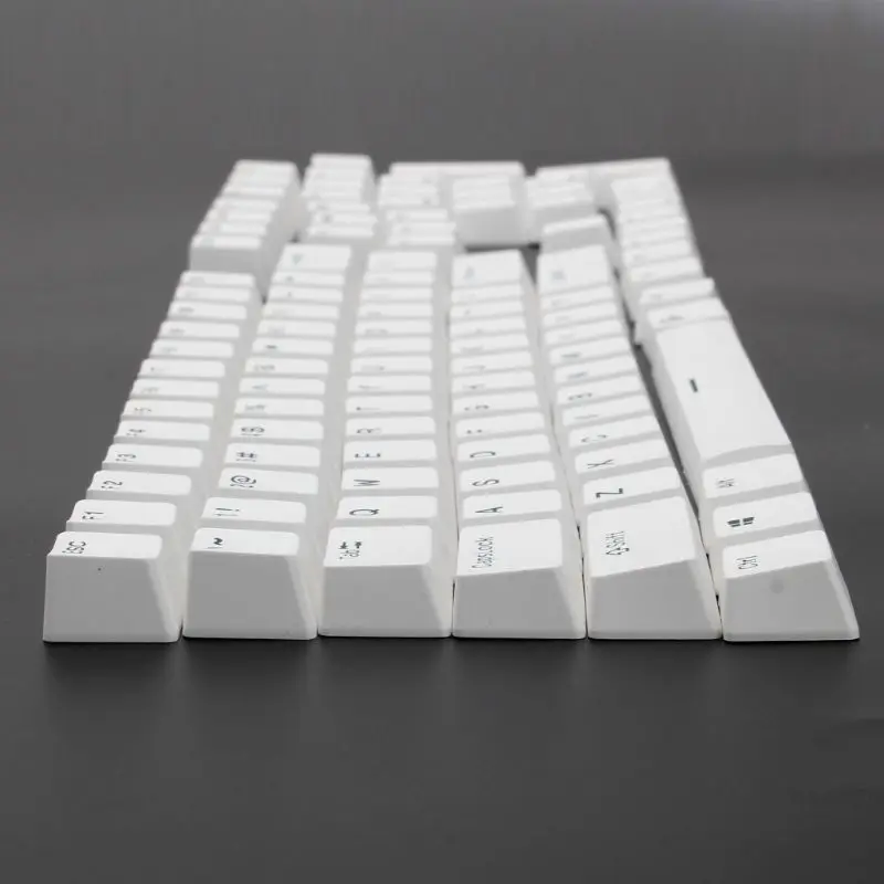 108 клавишей клавишные колпачки из ПБТ Вишневый профиль макет двухцветная литьевая заглушка для механической клавиатуры