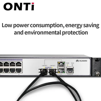 ONTi 10G SFP+ Twinax Cable, Direct Attach Copper(DAC) Passive Cable, 0.5-10M, for Cisco,Huawei,MikroTik,HP,Intel...Etc Switch 4
