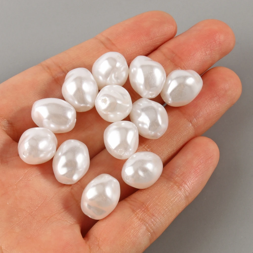 Imitation Baroque Pearl Plastic Beads Star Heart Loose Spacer Beads For Jewelry Making Bracelet Handmade DIY Craft Accessories