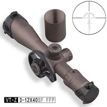 Discovery-mira telescópica compacta VT-Z 3-12X40SF FFP, primer plano Focal, retícula de vidrio grabada, para caza, con rueda de paralaje