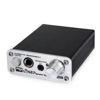 

docooler A907 Microphone Sound Amplifier Mini Mic Audio Amplifier Mic Reverberation 2 Channel for Karaoke Dynamic Microphone