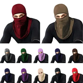 

Motorcycle Face Mask Balaclava Hat Muslim Hijab Full Cover Niqab Burqa Amira Hood Cap Headwear Nikab Outdoor Sports Cycling