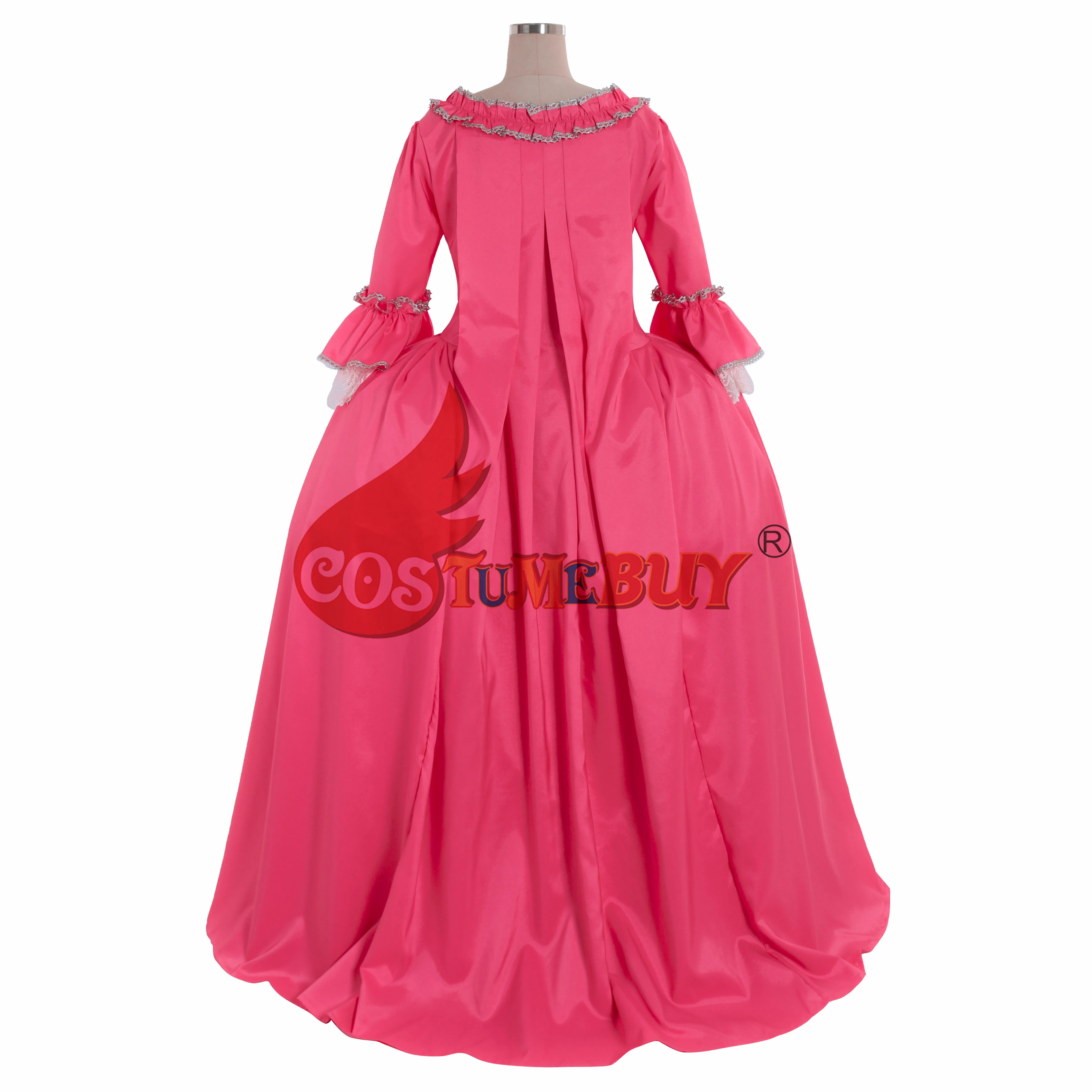 Costumebuy викторианская Мария Антуанетта рококо колония бальное платье с кружевом барокко Маскарад женское свадебное платье на заказ