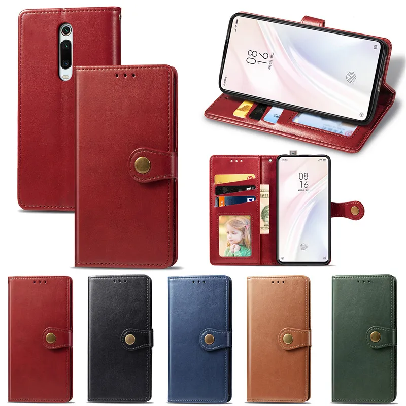 

For Redmi 7A 7 K20 6 6A 5Plus Note 4 4X 5 7 Pro Fashion Simple Couples Flip Case For Xiaomi Redmi A3 Lite 7A 6A CC9 Card Cover